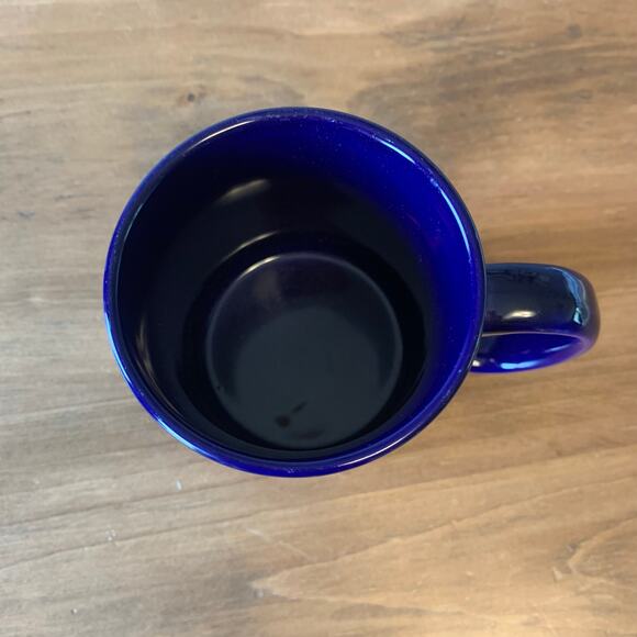 IBM Global Services Coffee Mug Cup Technology Computer Tech Blue Ceramic 3D - Picture 4 of 8